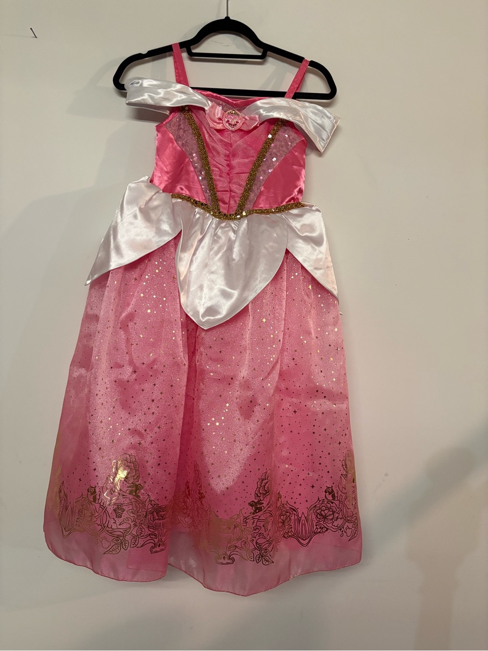 Disney Pink and White Sparkle Princess Costume
